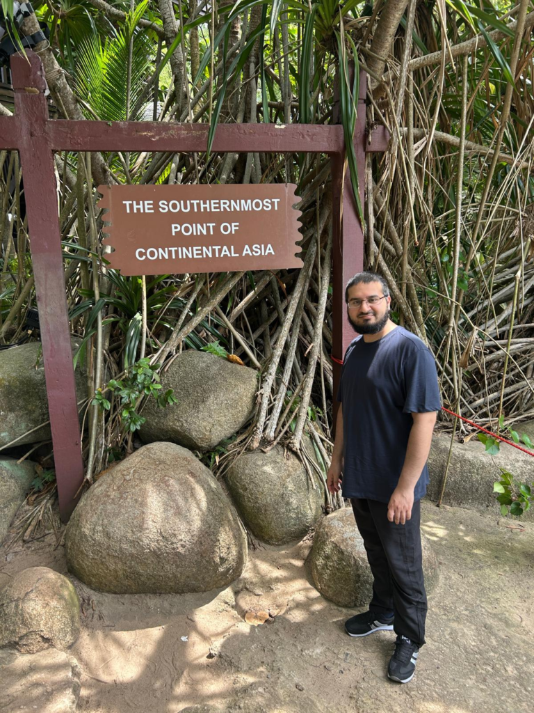 Orange Moon Training learners visiting the Batu Caves in Kuala Lumpur, Malaysia.