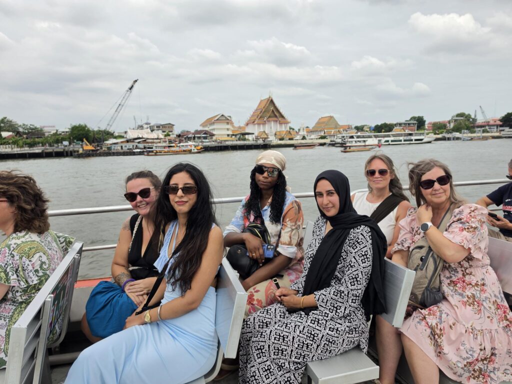 river taxi in Thaliand