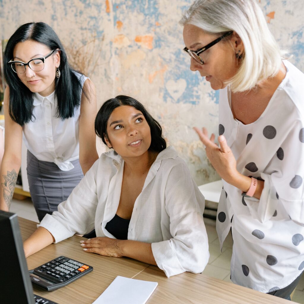 teachers looking at funding